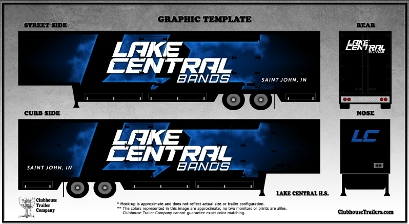 Semi Trailer Vinyl Wrap (Print Only)